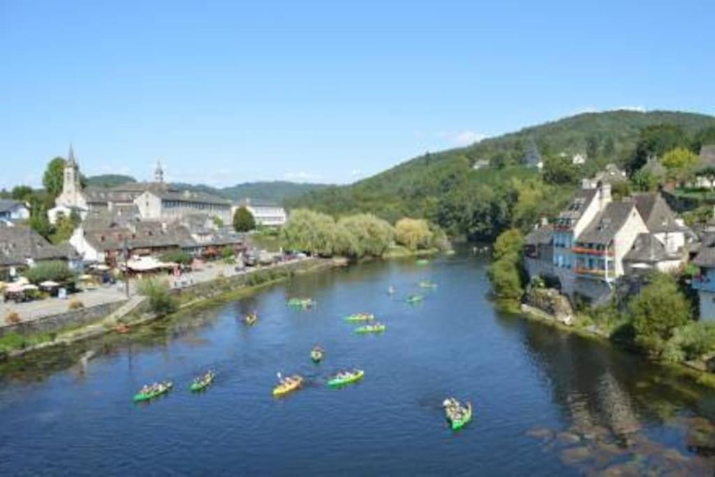 Maison En Pierre Sur Les Quais De La Dordogne Argentat Dış mekan fotoğraf